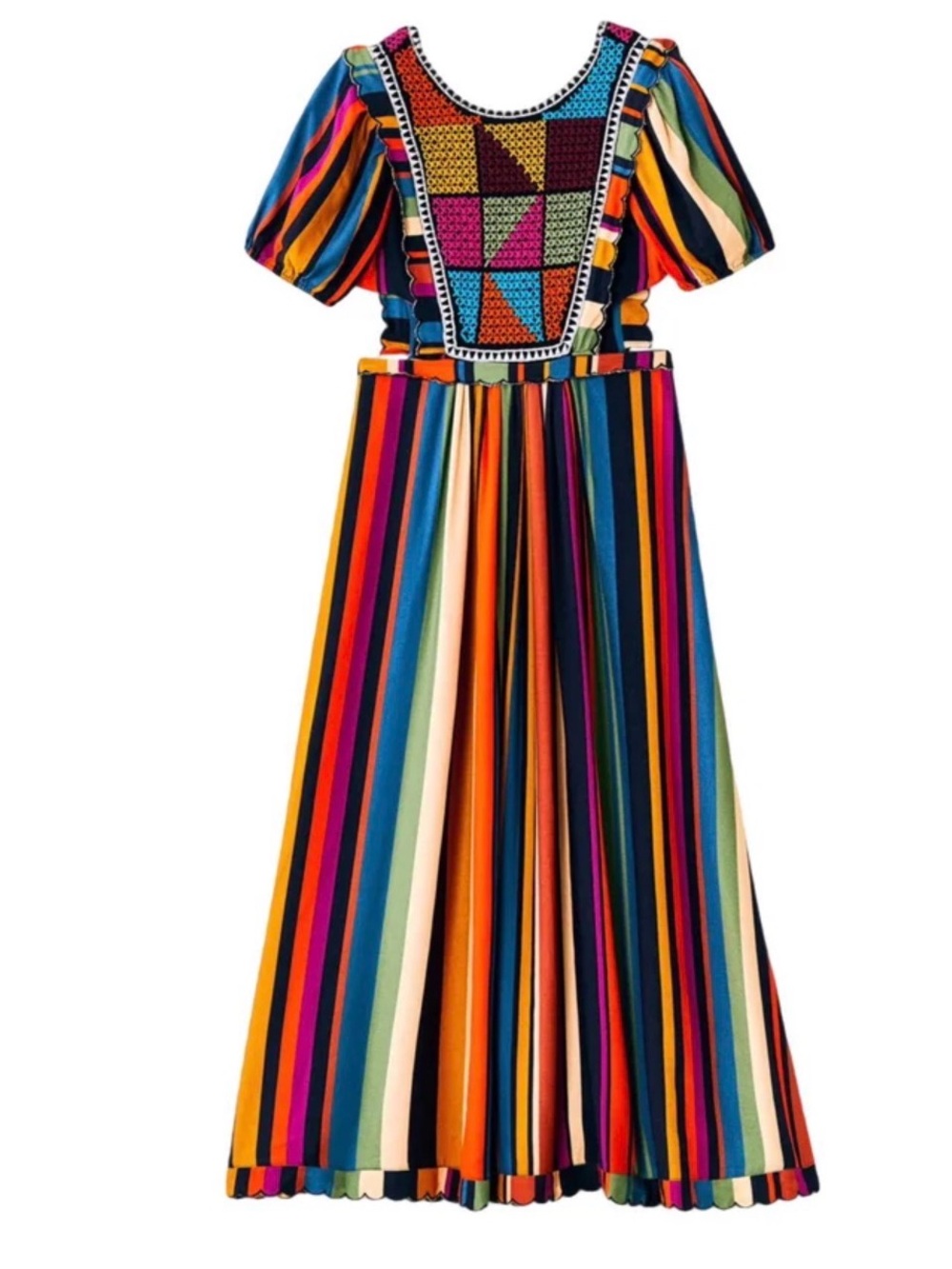 NWT FARM RIO Mid-length dress Size Small